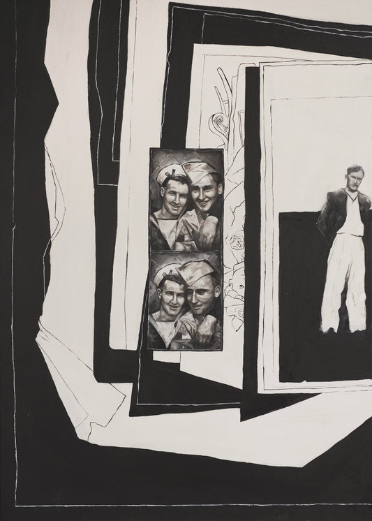 Unknown Service Men - SOLD