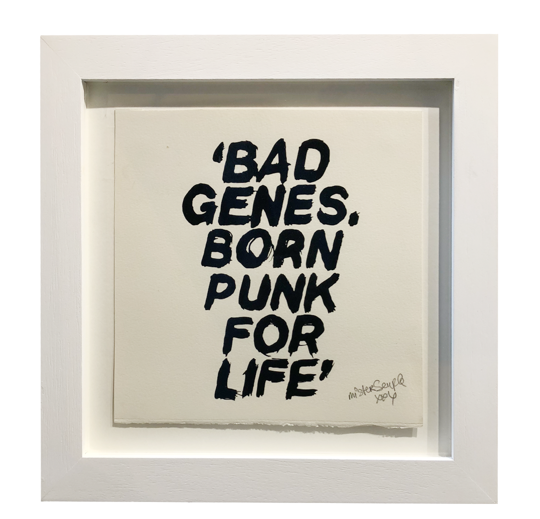 ‘Bad genes, born punk’ - Mr Semple