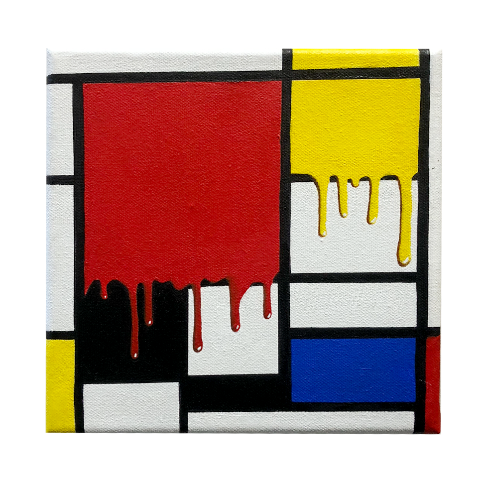 ‘Dripping Mondrian’ - Day Z